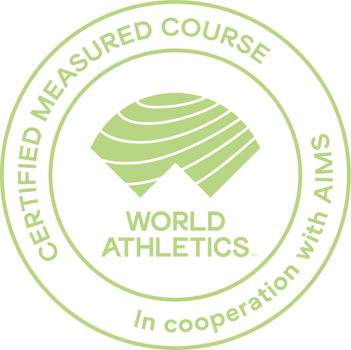 World Athletics AIMS Certified Measured Course